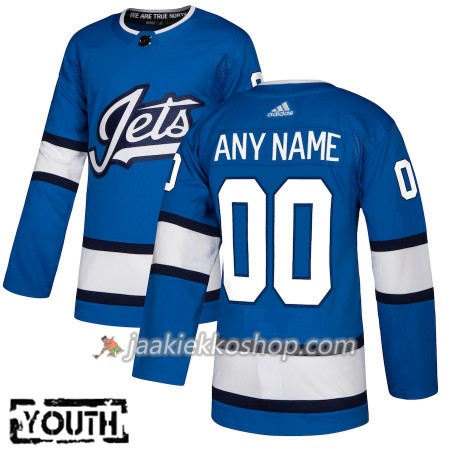 Lapsille NHL Winnipeg Jets Pelipaita Custom Adidas Alternate 2018-19 Authentic